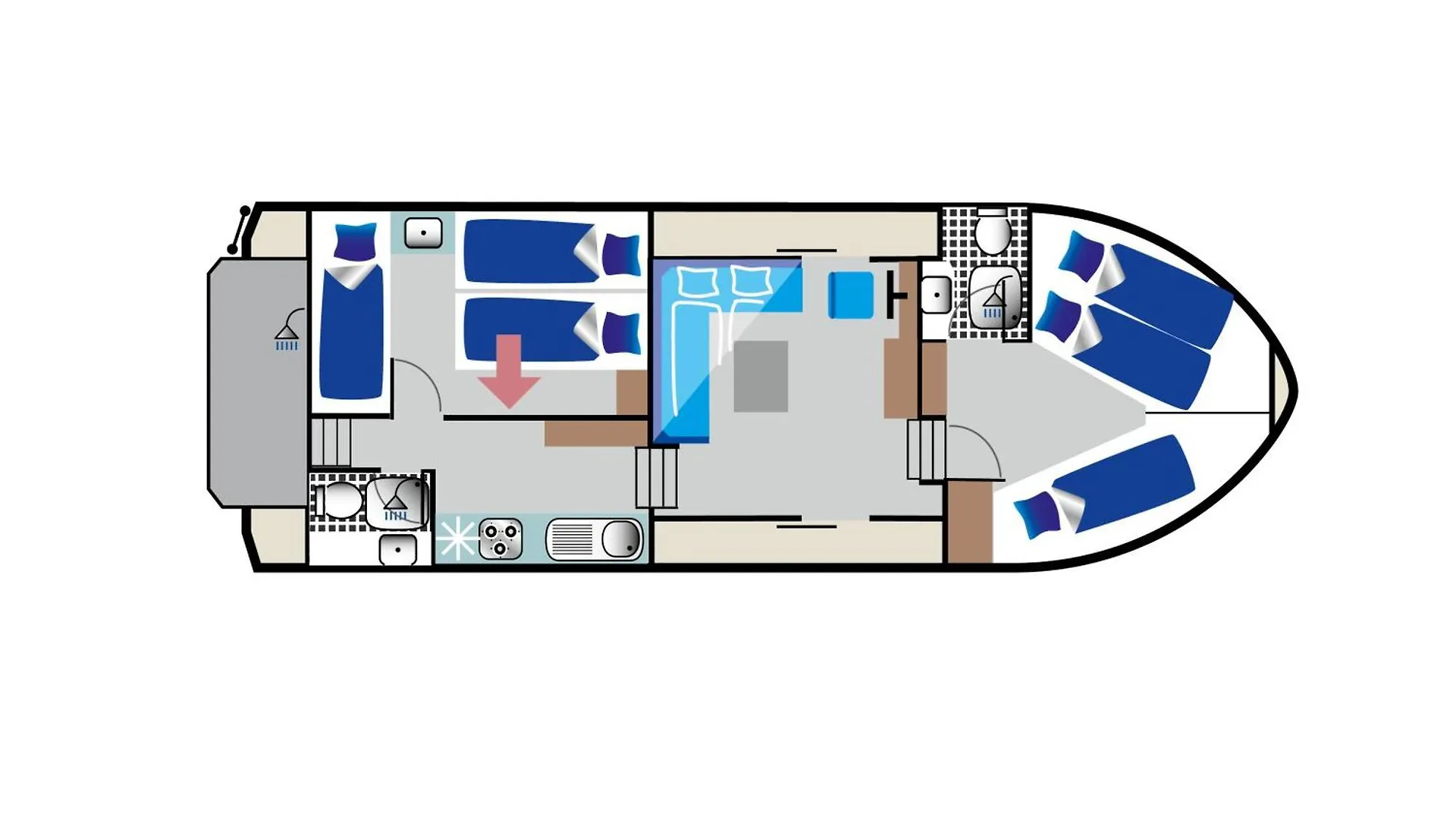 Botel Kuhnle-Tours Bootshaus Zeuthen Hotel