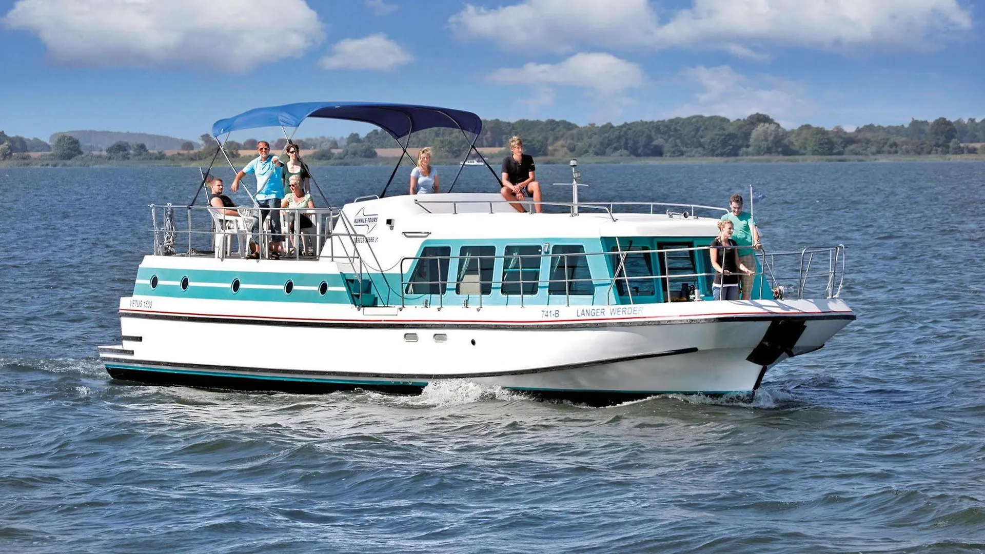 Botel Kuhnle-Tours Bootshaus Zeuthen Hotel